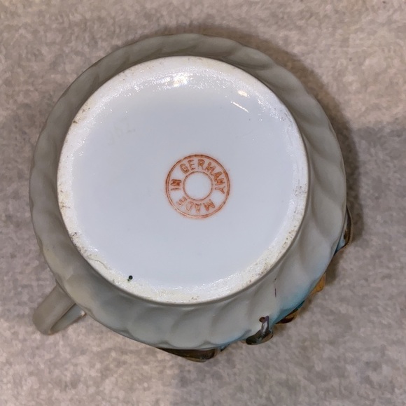 Forget me not cup 1900-1909 antique gilded - Picture 3 of 7